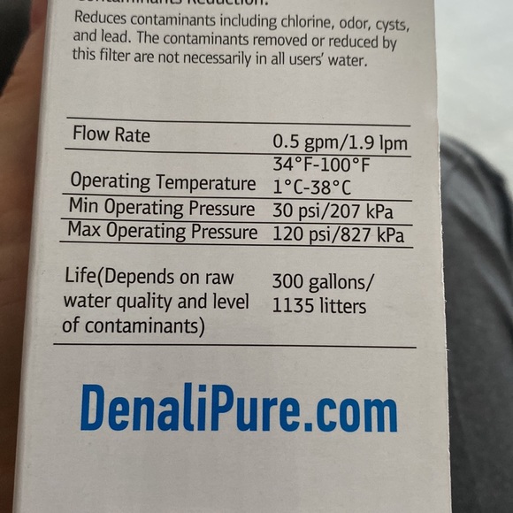 Ed-ukf8001 refrigerator water filter - Picture 3 of 6